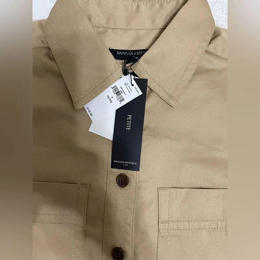 Banana Republic Mini Khaki Shirtdress - Picture 5 of 6
